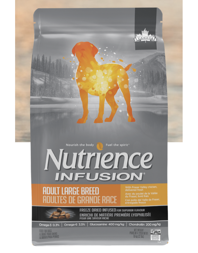 Nutrience Nutrience infusion chien adulte grande race 22lb