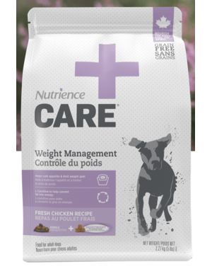 Nutrience Nutrience care+ chien contrôle du poids 22lb .