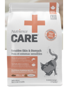 Nutrience Nutrience care+ chat peau et estomac sensible 11lb
