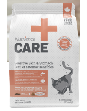 Nutrience Nutrience care+ chat peau et estomac sensible 5lb (4)