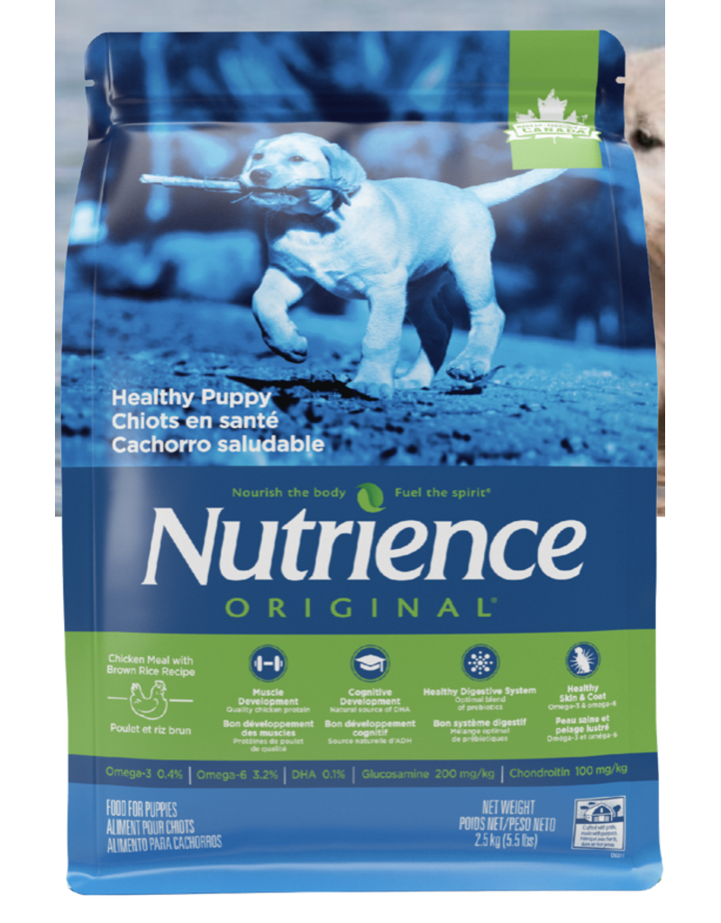 Nutrience Nutrience original pour chiots en santé, poulet et riz brun 24lb