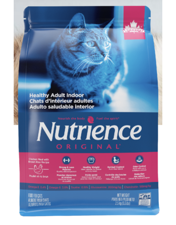 Nutrience Nutrience original chat intérieur adulte poulet et riz 11lb