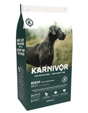 Karnivor Karnivor nourriture crue pour chien - boeuf12 lb