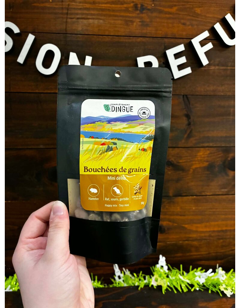 Complètement dingue Completement dingue bouchées de grains mini délica 50g