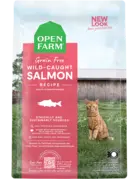 Open Farm Open Farm chat  recette saumon sauvage sans grains