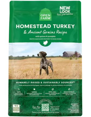 Open Farm Open Farm chien recette de dinde  & grains anciens