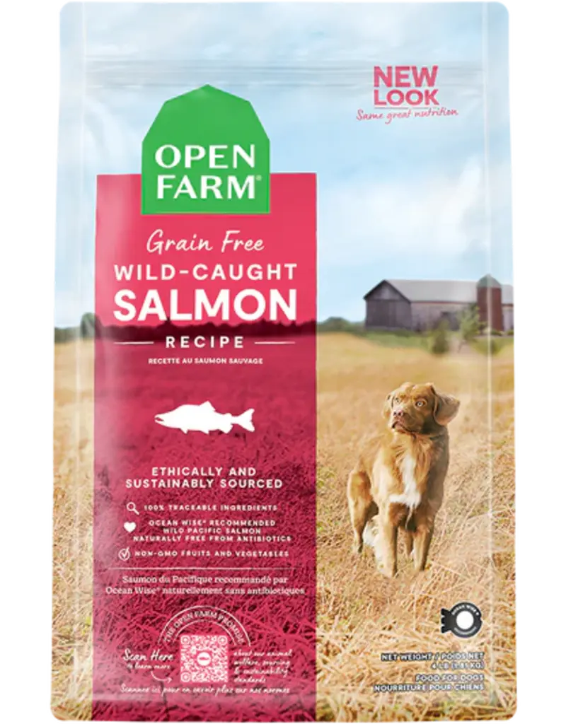 Open Farm Open Farm chien recette saumon sans grains