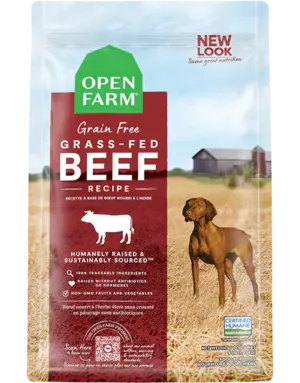 Open Farm Open Farm grass-feed recette boeuf sans grain