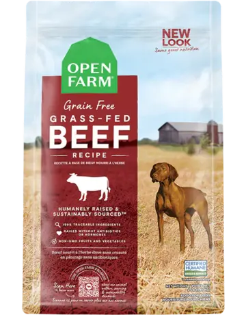 Open Farm Open Farm grass-feed recette boeuf sans grain
