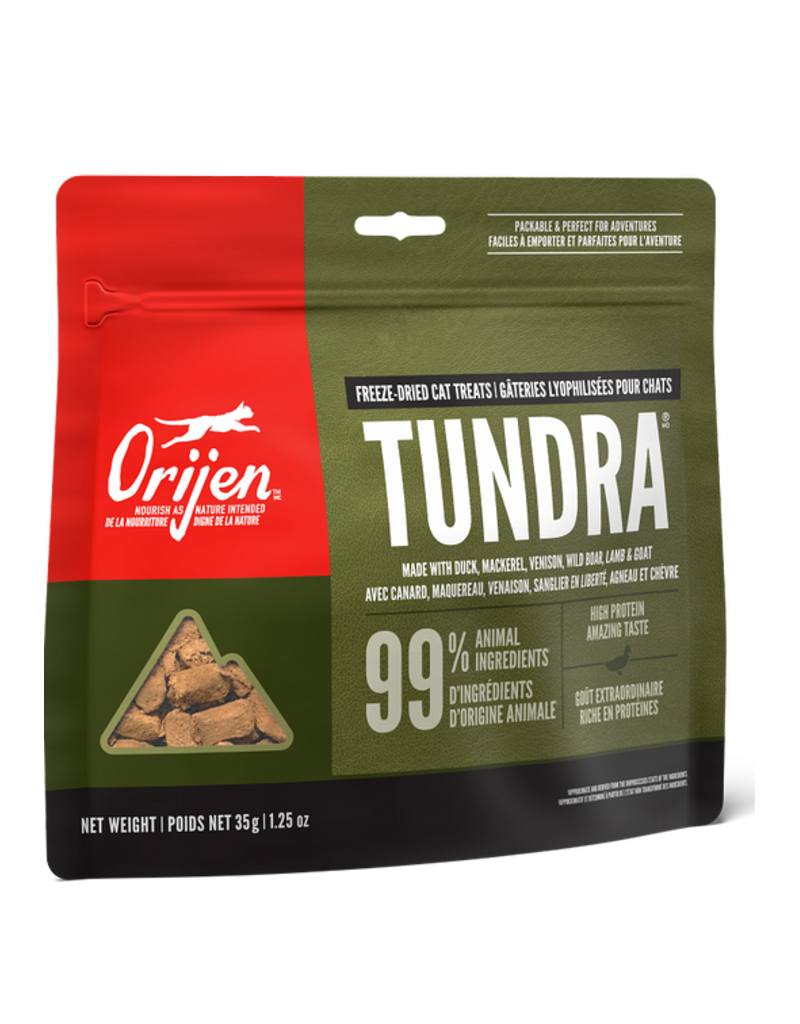 Orijen Orijen gâteries lyophilisées pour chat recette tundra 35g