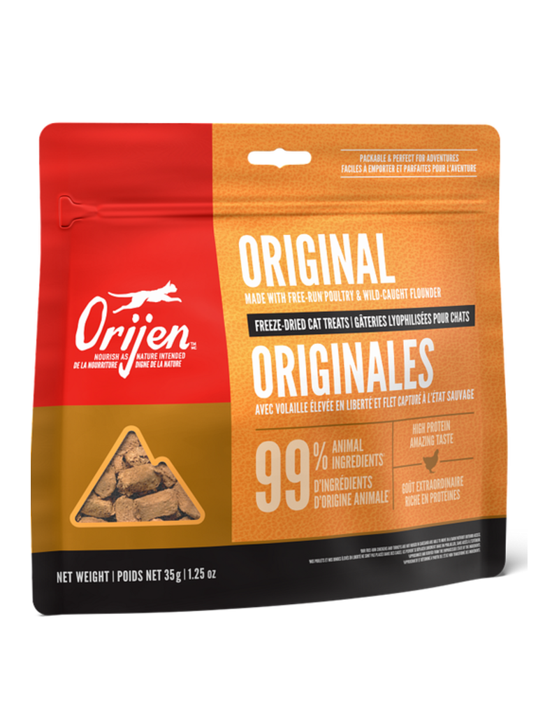 Orijen Orijen gâteries lyophilisées pour chat recette originale 35g