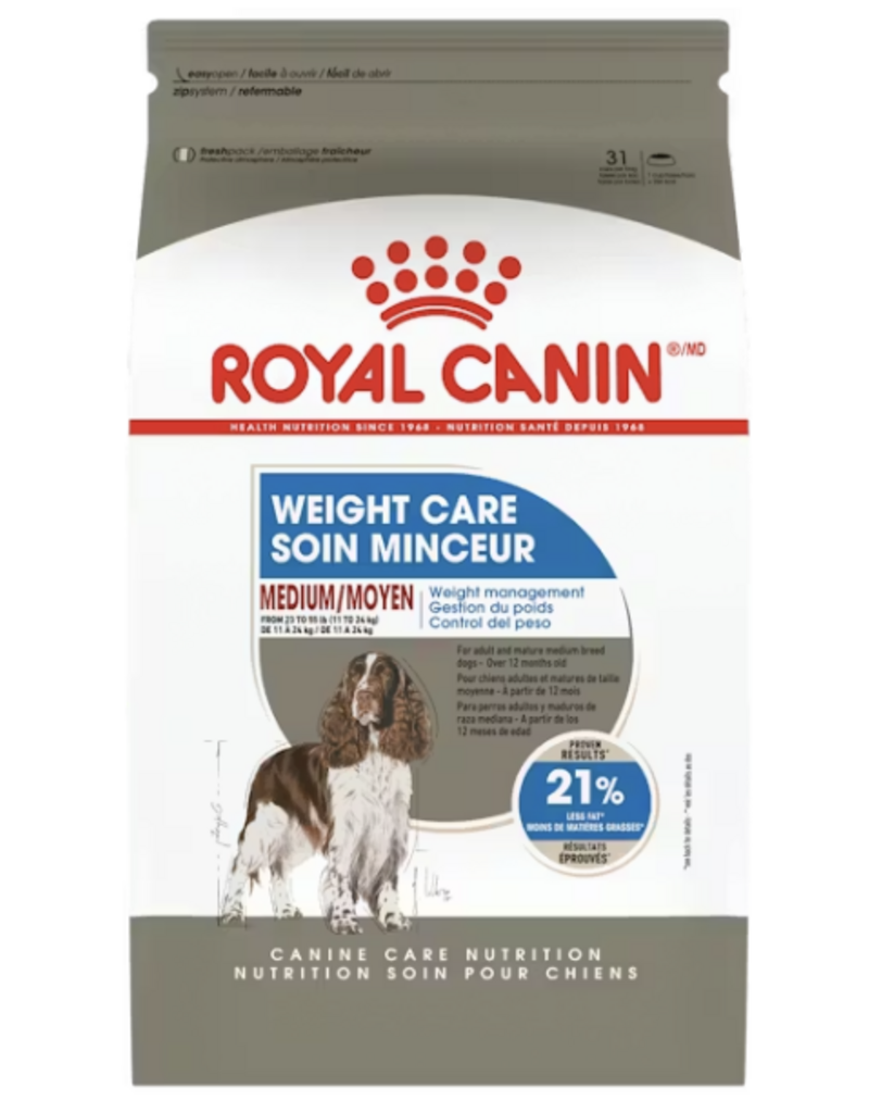 Royal Canin Royal Canin moyen chien soin minceur 30lb