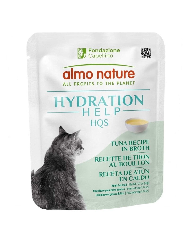 Almo Nature Almo nature HQS hydratation thon au bouillon 50g