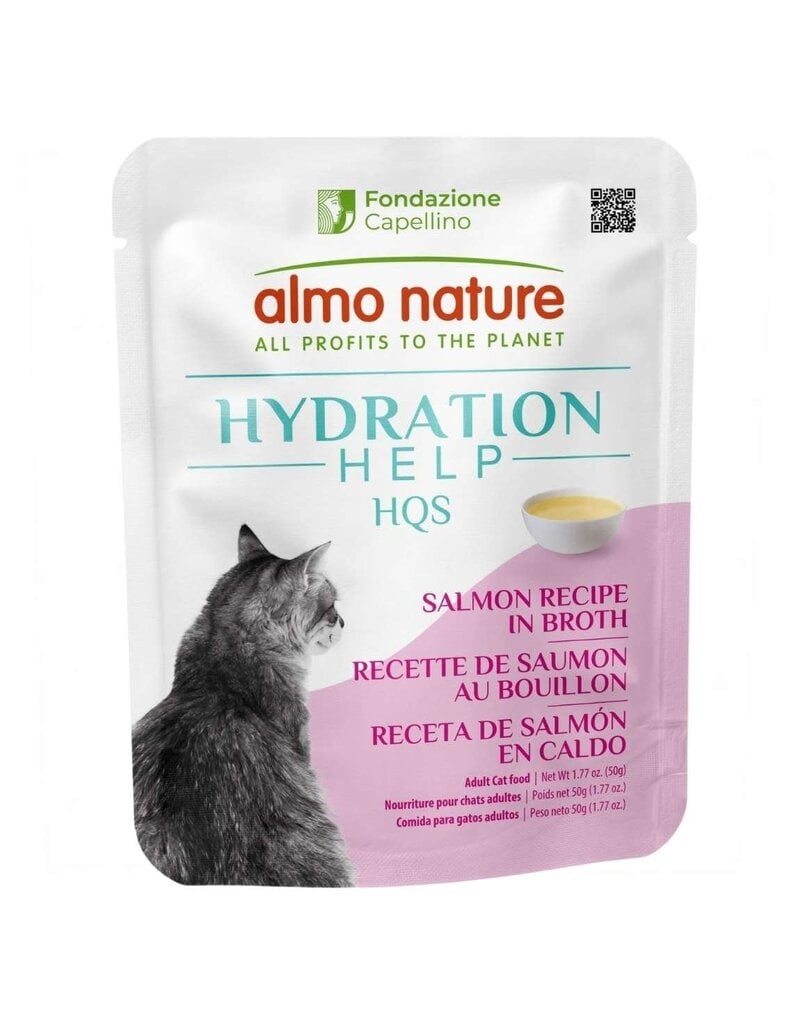 Almo Nature Almo nature HQS hydratation saumon au bouillon 50g