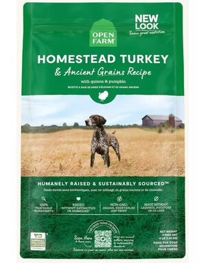 Open Farm Open Farm chien recette de dinde et grains anciens  22lb