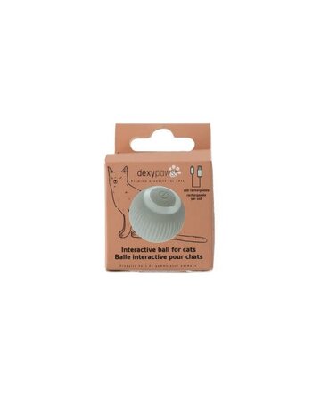 Dexypaws Dexypaws jouet intéractif pour chat, boule rotative intelligente