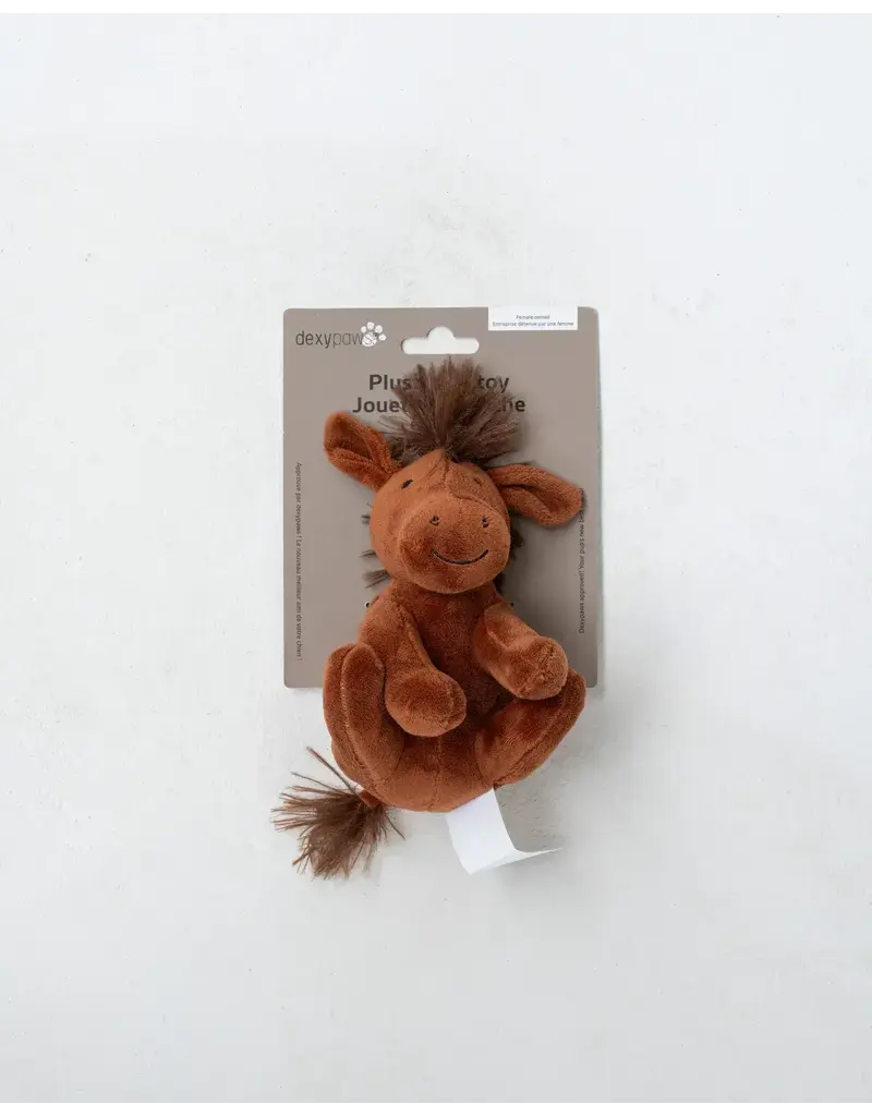 Dexypaws Dexypaws jouet en peluche pour chien le cheval
