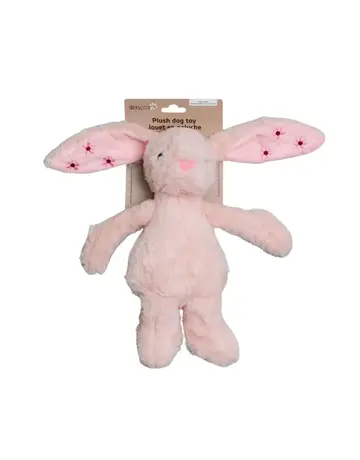 Dexypaws Dexypaws jouet en peluche pour chien lapin rose