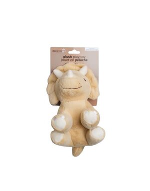 Dexypaws Dexypaws jouet en peluche pour chien le dinosaure jaune