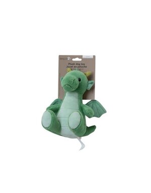 Dexypaws Dexypaws jouet en peluche pour chien le dragon vert