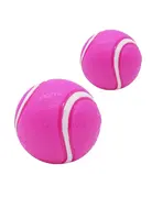 Bud'z Bud'z jouet caoutchouc - balle de tennis rose moyenne