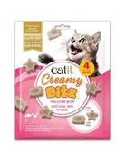 Catit Catit Creamy Bitz gâteries moelleuses thon et crabe paquet de 4
