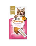 Catit Catit Creamy régal crémeux thon et crabe 5x15g (12)
