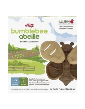 Living World Living World Mangeoire bourdon comestible pour petits animaux, 120 g