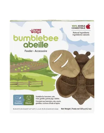 Living World Living World Mangeoire bourdon comestible pour petits animaux, 120 g