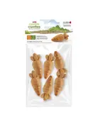 Living World Living World Jouet à mâcher comestible en carottes pour petits animaux – paquet de 6
