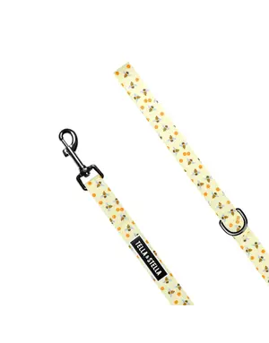 Tella & Stella Tella & Stella laisse pour chien Buzz petit abeille 5/8" x 60"