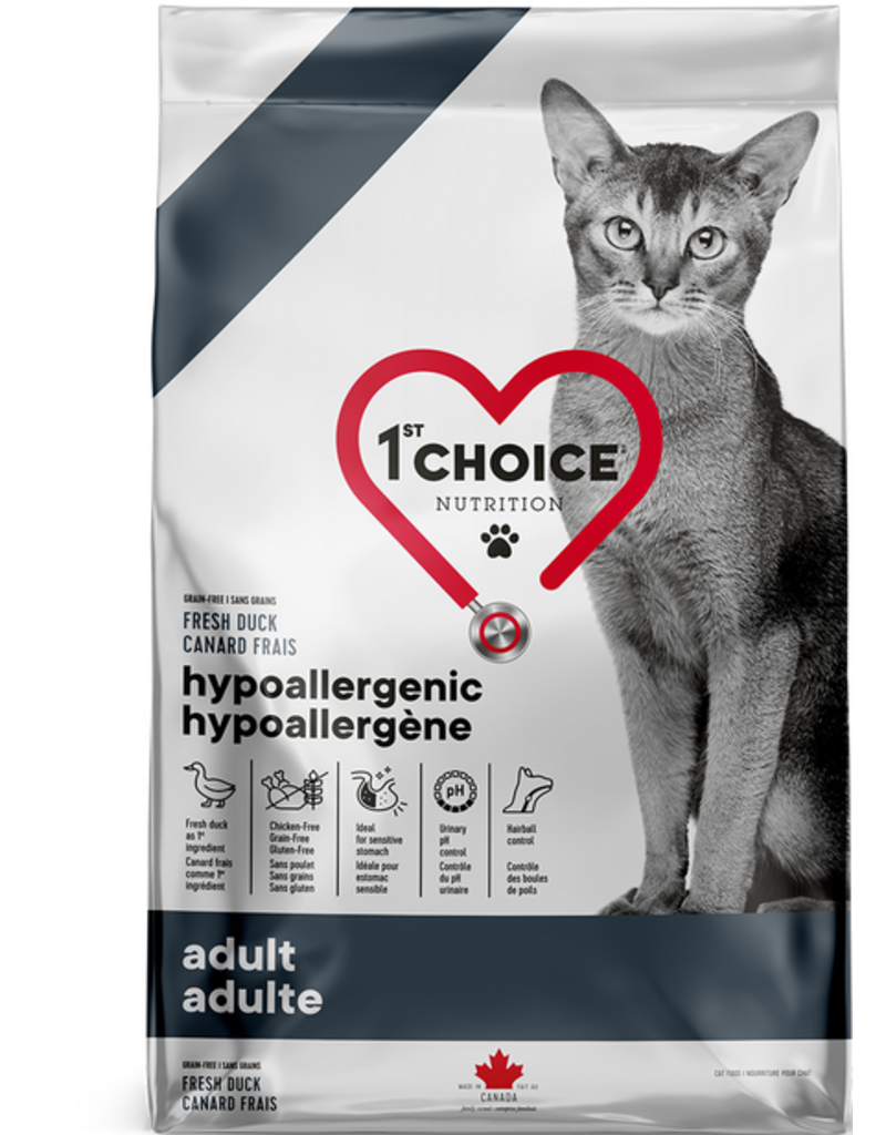 1st choice 1st Choice chat hypoallergène canard adulte 4.54kg