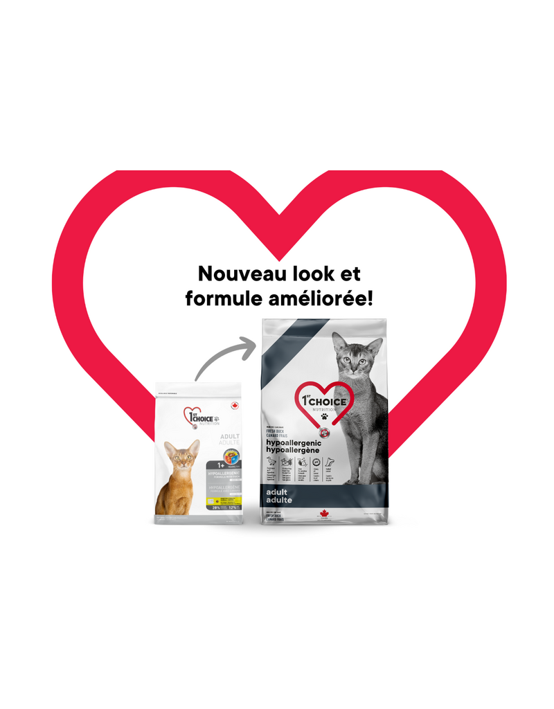 1st choice 1st Choice chat hypoallergène canard adulte 4.54kg