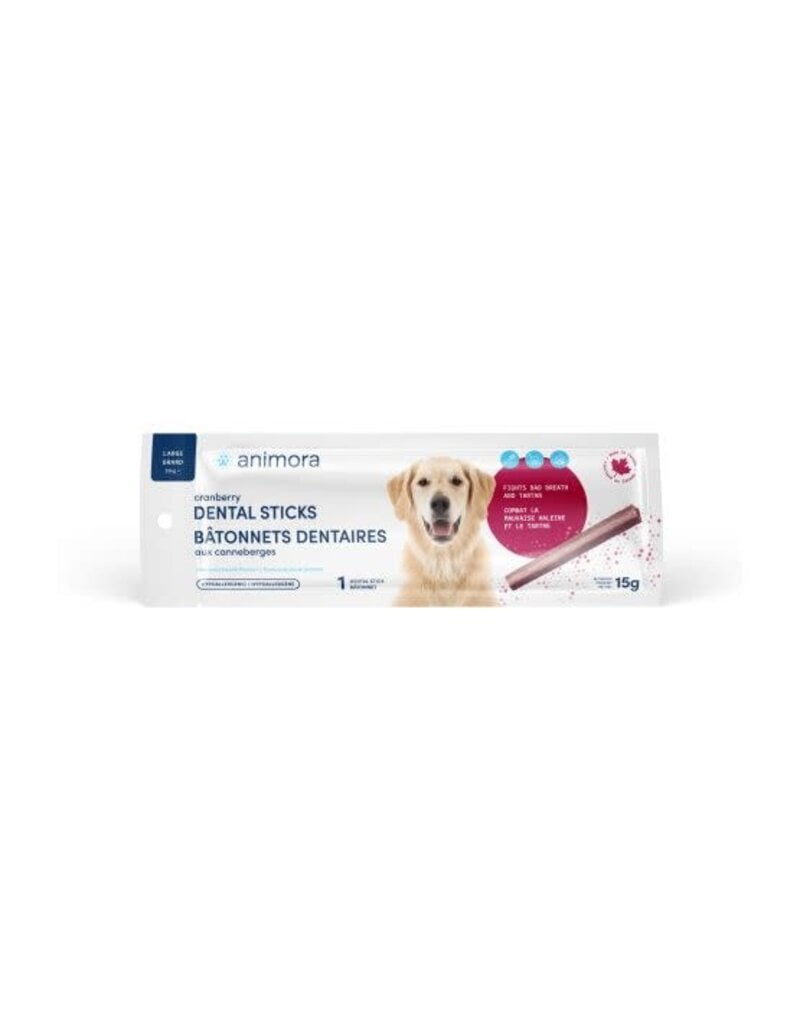 Animora Animora batônnet unitaire dentaire aux canneberges  chiens plus de 25 kg