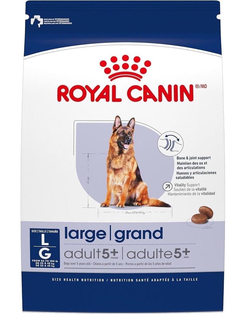Royal Canin Royal Canin grand chien adulte 5 ans + 30lb