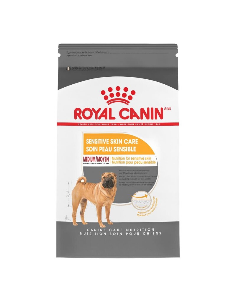 Royal Canin Royal Canin moyen chien soin peau sensible 30lb