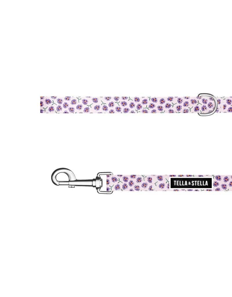 Tella & Stella Tella & Stella laisse pour chat violette