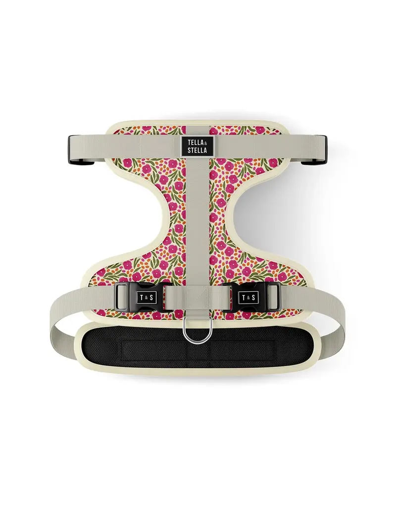 Tella & Stella Tella & Stella harnais pour chien fleurs londoniennes petit