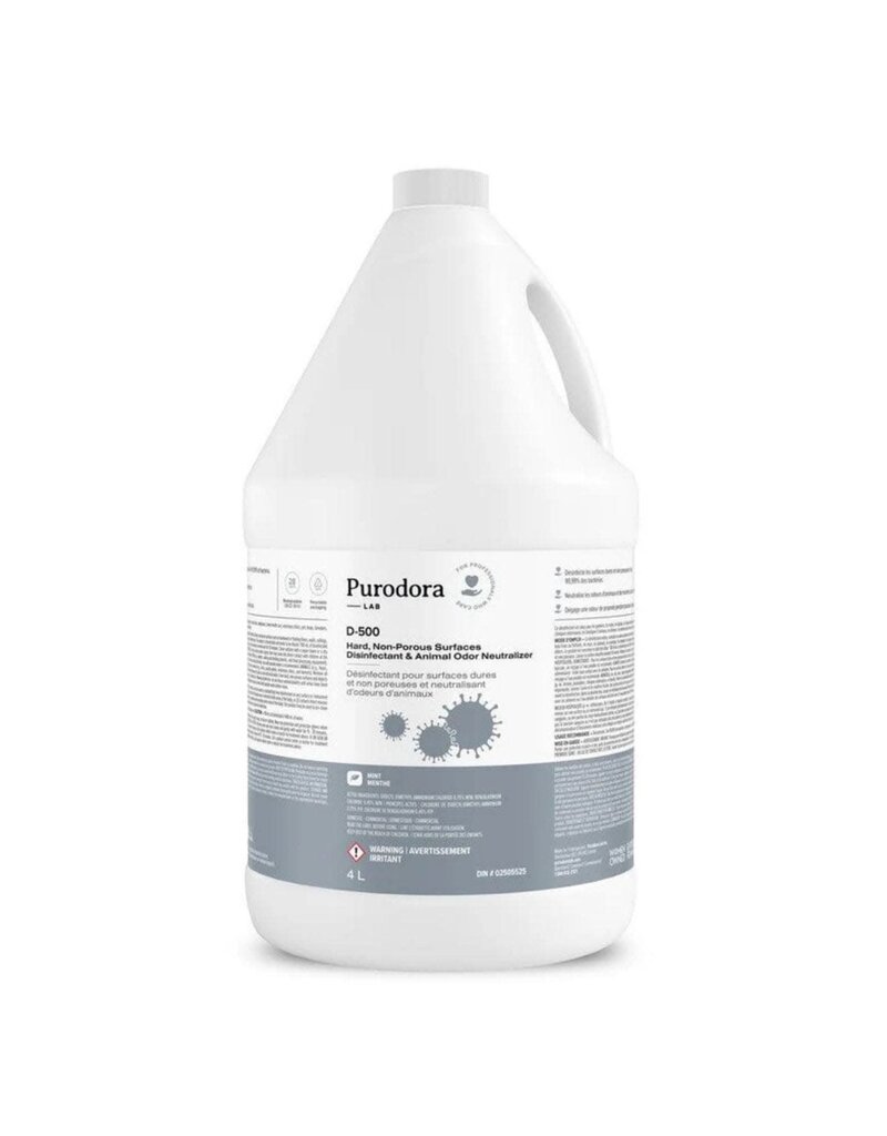 Purodora Purodora lab D-500 neutralisant d'odeurs d'animaux et desinfectant
