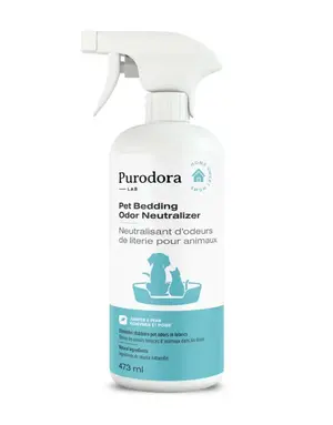 Purodora Purodora Lab neutralisant d'odeurs de literie pour animaux 473 ml