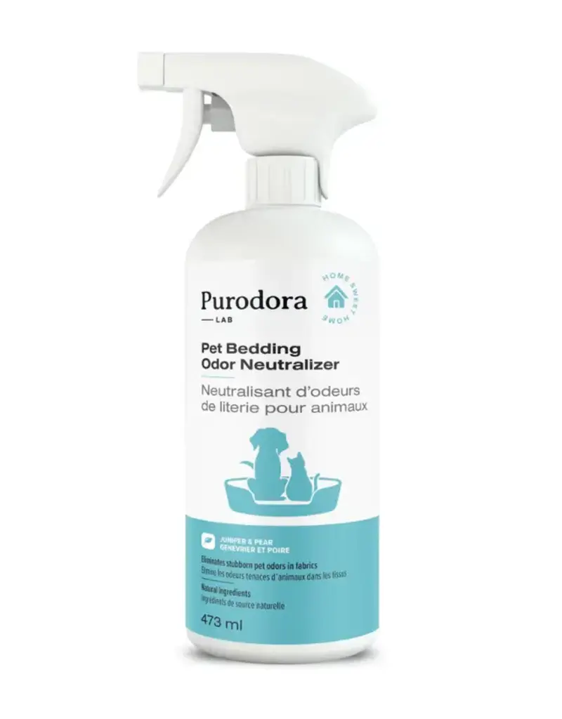 Purodora Purodora Lab neutralisant d'odeurs de literie pour animaux 473 ml
