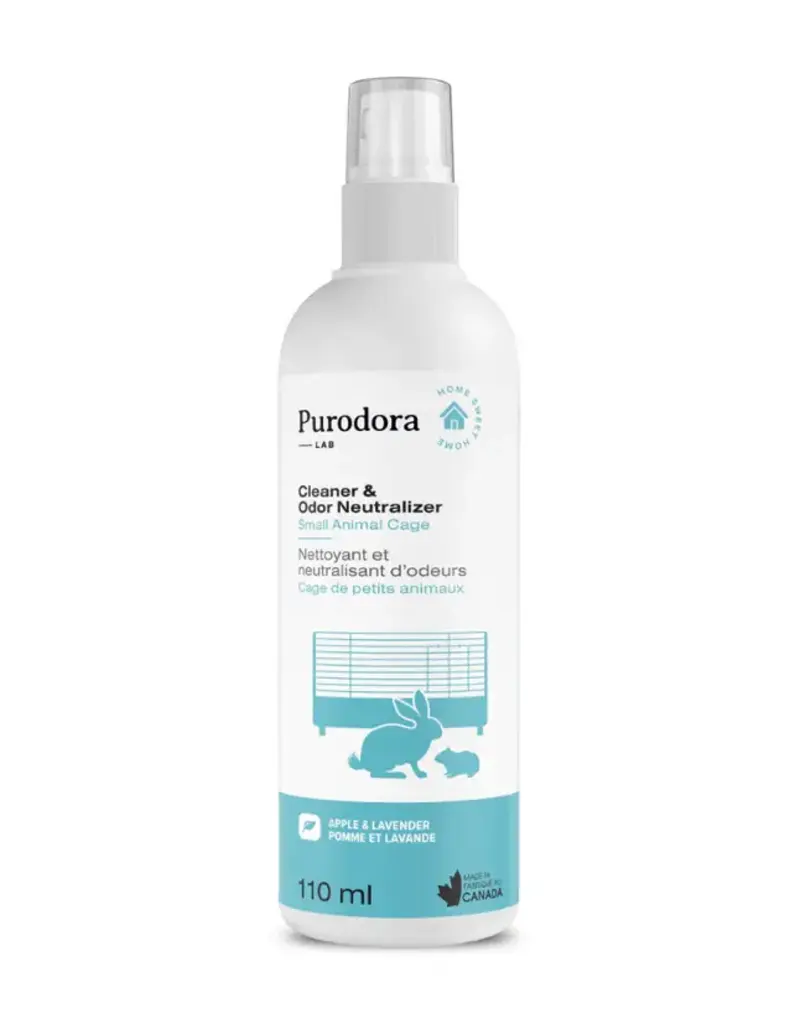 Purodora Purodora lab neutralisant d'odeurs pour cage à petits animaux 110 ml