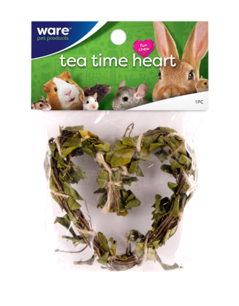 Ware pet products Ware coeur de bâtonnets de thé Tea time.