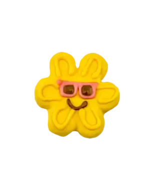 Bosco & Roxy's Bosco & Roxy's Marguerite jaune lunettes