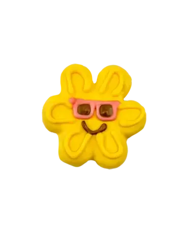 Bosco & Roxy's Bosco & Roxy's Marguerite jaune lunettes