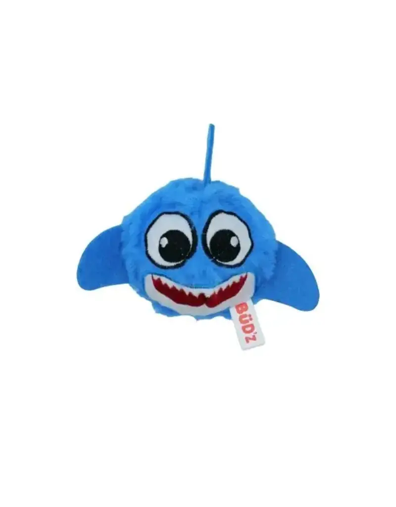 Bud'z Bud'z balle à pointes petite en caoutchouc enveloppée requin