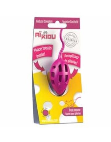 Aikiou Aïkiou souris pour gâteries rose