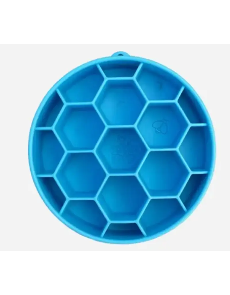 Soda Pup SodaPup Ebowl bol ralentisseur nid d'abeille bleu