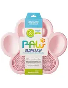 Paws Bol anti-glouton et tapis de léchage rose pâle