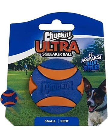 Chuck it Chuck it! Balle Ultra avec couineur, petite